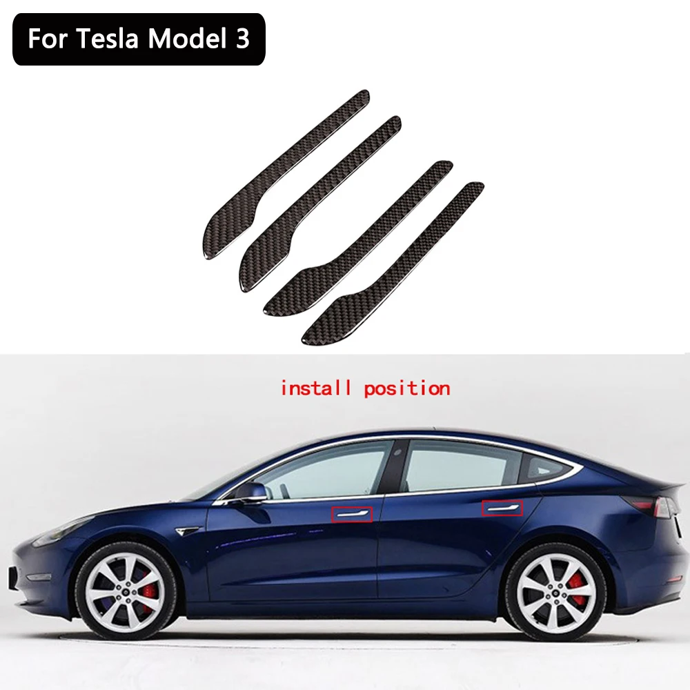4PCS Protector Stickers Waterproof Anti-scratch Decals DIY Door Handle Wrap Cover Protector For Tesla Model 3
4PCS Protector Stickers Waterproof Anti-scratch Decals DIY Door Handle Wrap Cover Protector For Tesla Model 3