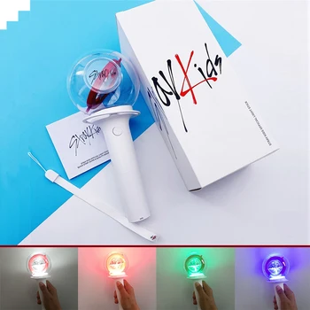 

KPOP Stray Kids Compass Official LightStick Album Concerts Glow Lamp StrayKids Light Stick Free Photocard LT006