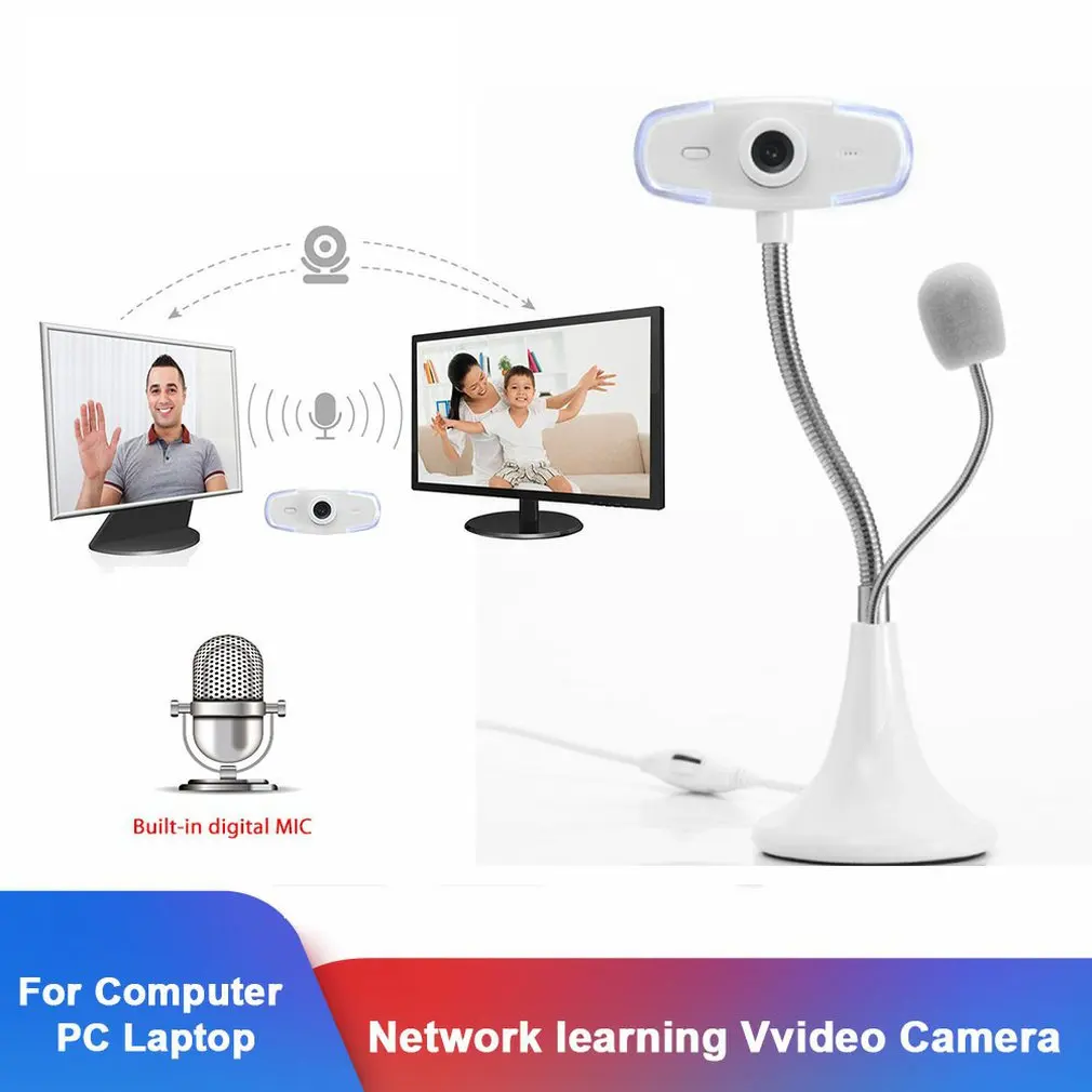 Network Learning Video Camera Free Drive HD Desktop Computer Notebook With Microphone For Computer PC Laptop Webcam
Network Learning Video Camera Free Drive HD Desktop Computer Notebook With Microphone For Computer PC Laptop Webcam