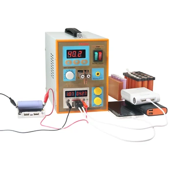 1 SET Pulse Spot Welding Machine Spot Welder LED Light Lithium Battery Test USB Charging for 18650 Battery Pack Weld 788H
1 SET Pulse Spot Welding Machine Spot Welder LED Light Lithium Battery Test USB Charging for 18650 Battery Pack Weld 788H