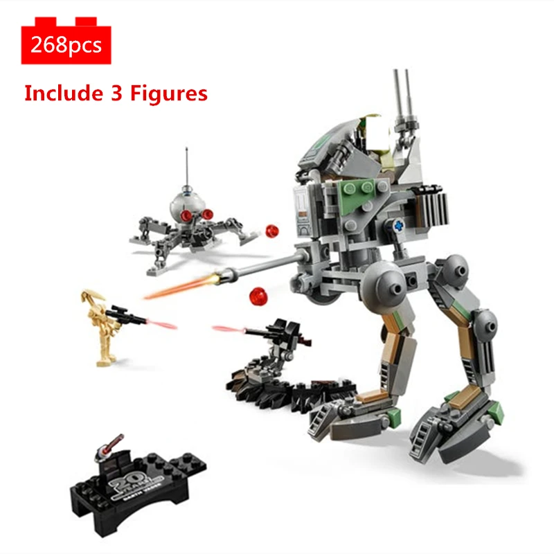 2020 Star Wars Clone Scout Walker 20th Anniversary Edition Building Blocks Kit Bricks Classic Model Kids Toys for Children gift
2020 Star Wars Clone Scout Walker 20th Anniversary Edition Building Blocks Kit Bricks Classic Model Kids Toys for Children gift