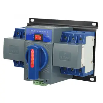 1pc Mini 63A 3P Dual Power Automatic Transfer Switch for Hospitals Shops Banks Metallurgy High-rise Buildings Military
1pc Mini 63A 3P Dual Power Automatic Transfer Switch for Hospitals Shops Banks Metallurgy High-rise Buildings Military