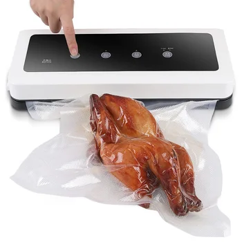 Kitchen Vacuum Sealer Machine Vacuum Food Sealers Including 10pcs Bags Free Household Food Saver Vacuum Packing 
Kitchen Vacuum Sealer Machine Vacuum Food Sealers Including 10pcs Bags Free Household Food Saver Vacuum Packing
