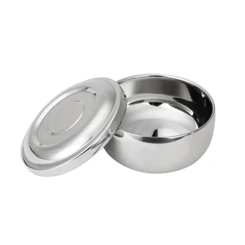 Stainless Steel Facial Beard Cleaning Professional Non Slip Shaving Bowl With Lid Mug Barber Brush Soap For Men Container Tool
Stainless Steel Facial Beard Cleaning Professional Non Slip Shaving Bowl With Lid Mug Barber Brush Soap For Men Container Tool
