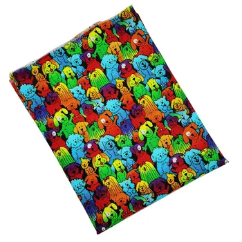 Good Width 140cm Beautiful Dog Fabric 100% Cotton Fabric Colourful Group Dogs Printed Cloth Sewing Material Diy Dress Clothing
Good Width 140cm Beautiful Dog Fabric 100% Cotton Fabric Colourful Group Dogs Printed Cloth Sewing Material Diy Dress Clothing