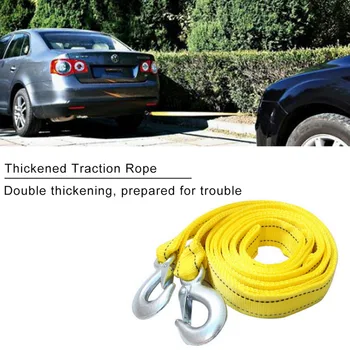 New 4M Heavy Duty 5 Ton Car Tow Cable Towing Pull Rope Strap Hooks Van Road Recovery
New 4M Heavy Duty 5 Ton Car Tow Cable Towing Pull Rope Strap Hooks Van Road Recovery