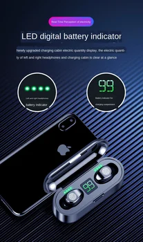 Cross-Border F9 Wireless Touch Bluetooth Headset Digital Display Mini Driving Earplugs Sports Running Wearing Micro TWS
Cross-Border F9 Wireless Touch Bluetooth Headset Digital Display Mini Driving Earplugs Sports Running Wearing Micro TWS