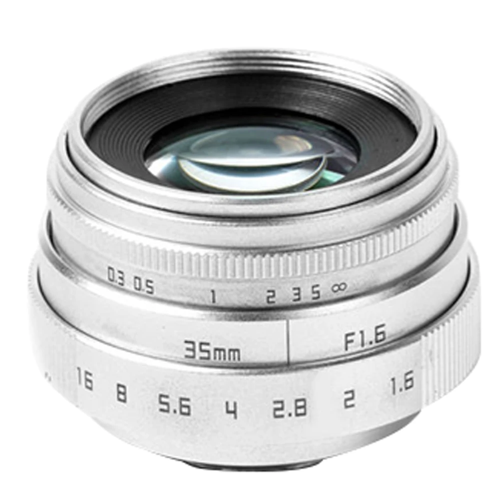 35mm Camera Lens Manual Home Accessories Adapter Durable Universal Metal Mini F1.6 C Mount Clear CCTV For N1 Fujifilm
35mm Camera Lens Manual Home Accessories Adapter Durable Universal Metal Mini F1.6 C Mount Clear CCTV For N1 Fujifilm