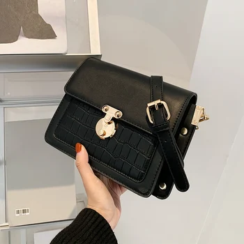 Shangxin Sense of Quality Small Bag New Fashionable Fashion Trending Small Square Bag All-matching Shoulder Messenger Bag Women 
Shangxin Sense of Quality Small Bag New Fashionable Fashion Trending Small Square Bag All-matching Shoulder Messenger Bag Women