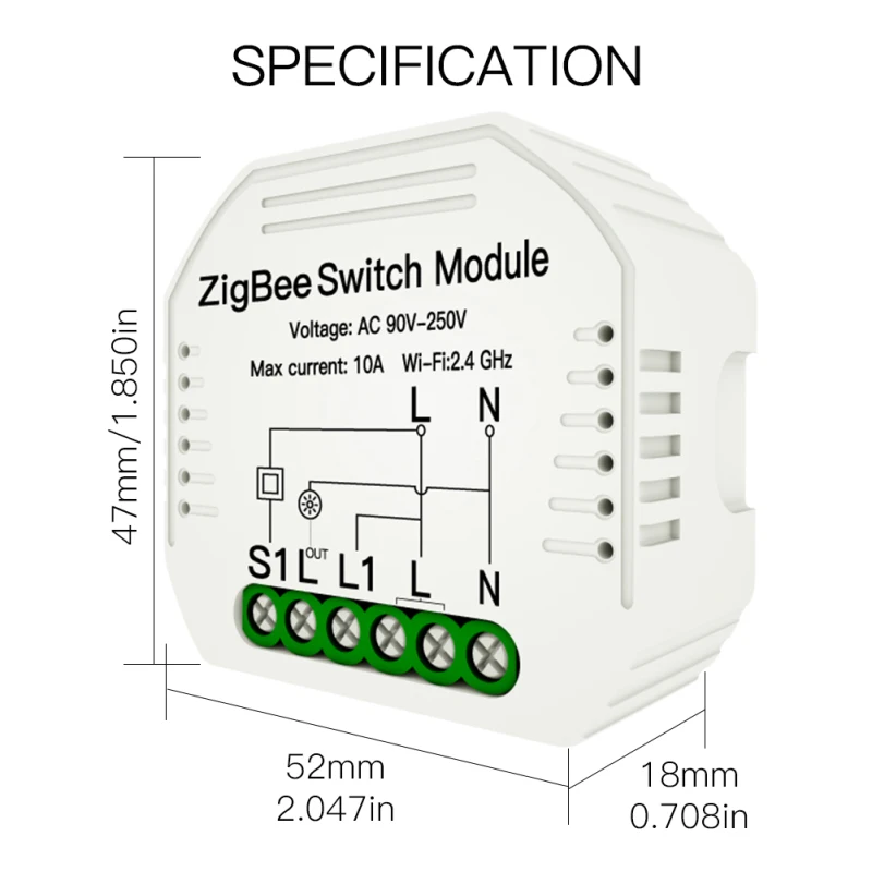 2pcs Mini DIY Tuya ZigBee 3.0 Smart Light Switch Module Smart Life/Tuya Remote Control Work With Alexa Google Home Wifi Switch
2pcs Mini DIY Tuya ZigBee 3.0 Smart Light Switch Module Smart Life/Tuya Remote Control Work With Alexa Google Home Wifi Switch