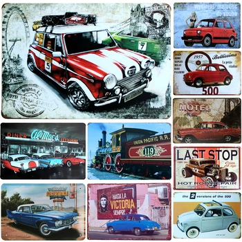 Decoration Retro Car Metal Plate Vintage Metal Tin Sign Retro Plaque Poster Bar Pub Club Wall Home Decor Wall Sticker Poster
Decoration Retro Car Metal Plate Vintage Metal Tin Sign Retro Plaque Poster Bar Pub Club Wall Home Decor Wall Sticker Poster