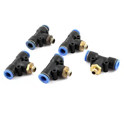 5Pcs 9.5mm Thread T Shape Pipe Pneumatic Connector Quick Fitting for 10mm Tube
5Pcs 9.5mm Thread T Shape Pipe Pneumatic Connector Quick Fitting for 10mm Tube