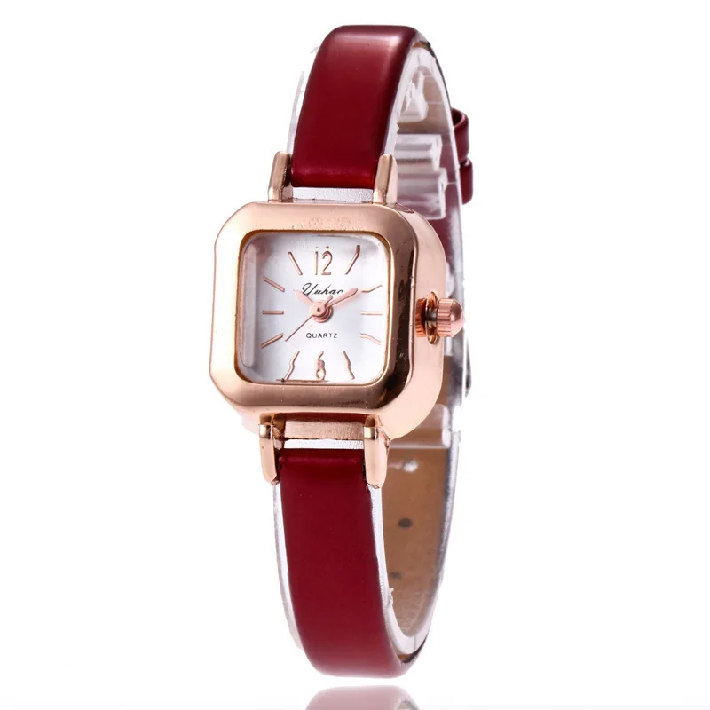 2018 Women's Small Dial Thin Drawstring Retro Small Square Table Leather Belt Elegant Simple Quartz Square Fashionable Watch
2018 Women's Small Dial Thin Drawstring Retro Small Square Table Leather Belt Elegant Simple Quartz Square Fashionable Watch