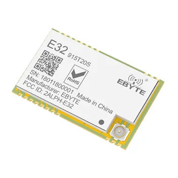 20dBm Wireless RF Module 915MHZ SX1276 SX1278 E32-915T20S LoRa Long Range Transceiver RF Module
20dBm Wireless RF Module 915MHZ SX1276 SX1278 E32-915T20S LoRa Long Range Transceiver RF Module