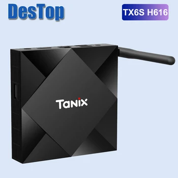 TANIX TX6S Android 10 Allwinner H616 64-bit quad core ARM Cortex A53 CPU 4GB 32GB 2.4G 5G Wifi BT H.265 4K UHD Youtube
TANIX TX6S Android 10 Allwinner H616 64-bit quad core ARM Cortex A53 CPU 4GB 32GB 2.4G 5G Wifi BT H.265 4K UHD Youtube