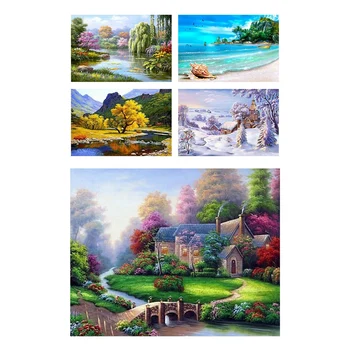 5 Set Diamond Painting Set: 4 Set 5D Diy Diamond Painting & 1 Set Full Drills 5D Diy Diamond Painting Kit,(Cottage)
5 Set Diamond Painting Set: 4 Set 5D Diy Diamond Painting & 1 Set Full Drills 5D Diy Diamond Painting Kit,(Cottage)