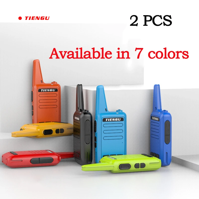 2 PCS TG580 multiple colors Mini walkie talkie UHF 400-470 mhz Frequency Portable Handheld Communicator Two-Way Ham Transceive
2 PCS TG580 multiple colors Mini walkie talkie UHF 400-470 mhz Frequency Portable Handheld Communicator Two-Way Ham Transceive