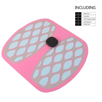 Ems Foot Massage Mat Foot Acupoints Pulse Mat Detoxification Relieve Fatigue Intelligent Foot Massager
Ems Foot Massage Mat Foot Acupoints Pulse Mat Detoxification Relieve Fatigue Intelligent Foot Massager
