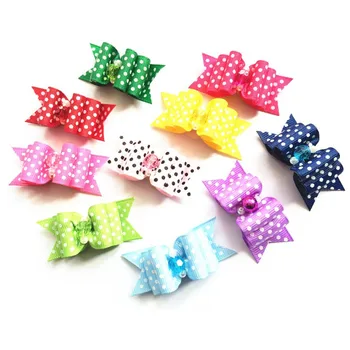 100PC/Lot Polka Dots Dog Hair Bows Candly Colors Small Dogs Grooming Bows Pet Dog Accessories Supplies
100PC/Lot Polka Dots Dog Hair Bows Candly Colors Small Dogs Grooming Bows Pet Dog Accessories Supplies