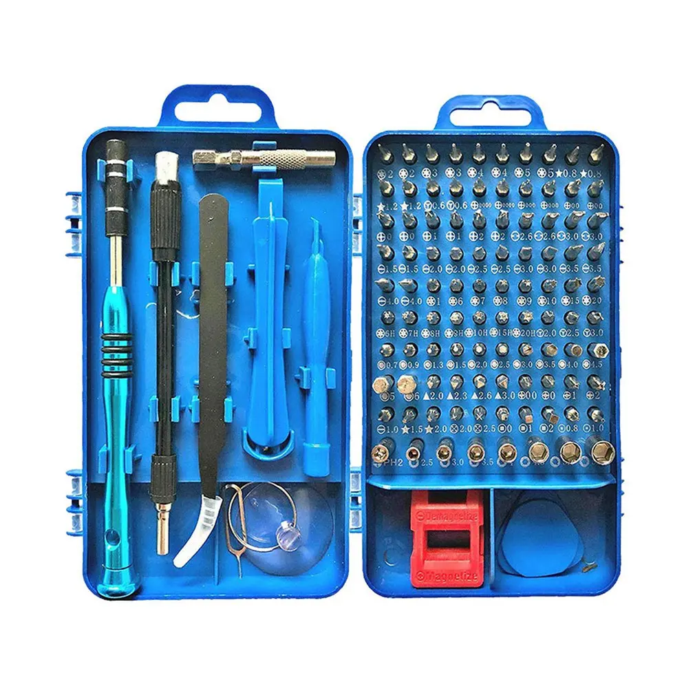110 In 1 Precision Screwdriver Kit Accessory Set for iPhone Laptop PC Watch CR-V Steel Mini DIY Hand Work Repair Tools
110 In 1 Precision Screwdriver Kit Accessory Set for iPhone Laptop PC Watch CR-V Steel Mini DIY Hand Work Repair Tools