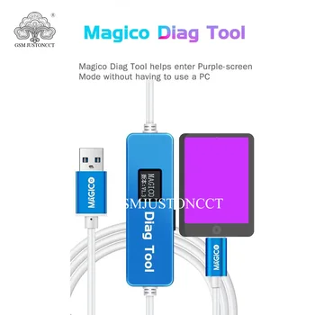 Magico Diag Tool foriPhone Serial Port Engineering Cable Enter Purple Screen Mode Reading Writing Change SN
Magico Diag Tool foriPhone Serial Port Engineering Cable Enter Purple Screen Mode Reading Writing Change SN