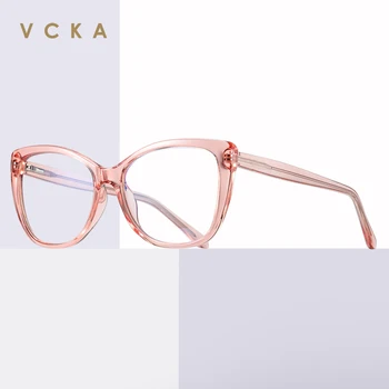 VCKA BRAND DESIGN 2020 Anti Blue Light Blocking Glasses Cat Eye Optics Frame Vintage Computer Gaming Clear Eyewear Women UV400
VCKA BRAND DESIGN 2020 Anti Blue Light Blocking Glasses Cat Eye Optics Frame Vintage Computer Gaming Clear Eyewear Women UV400