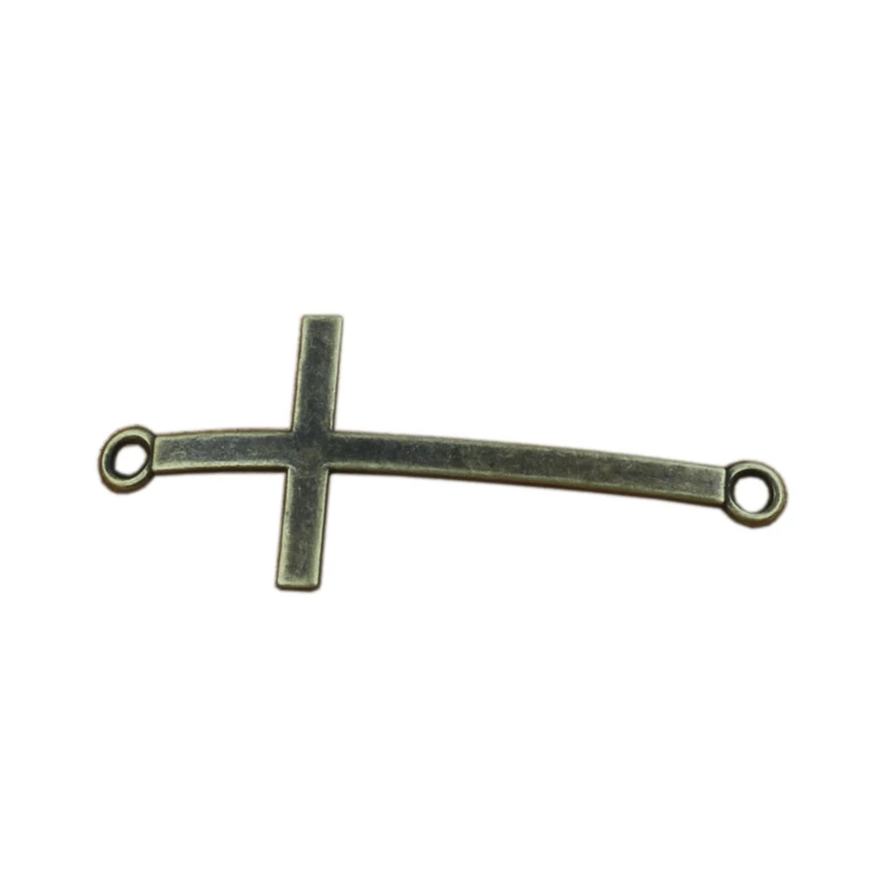 Charms Cross Connector 100Pcs 21.2x51mm Antique Bronze Alloy Ewelry Fit Handmade Bracelets F- 56
Charms Cross Connector 100Pcs 21.2x51mm Antique Bronze Alloy Ewelry Fit Handmade Bracelets F- 56