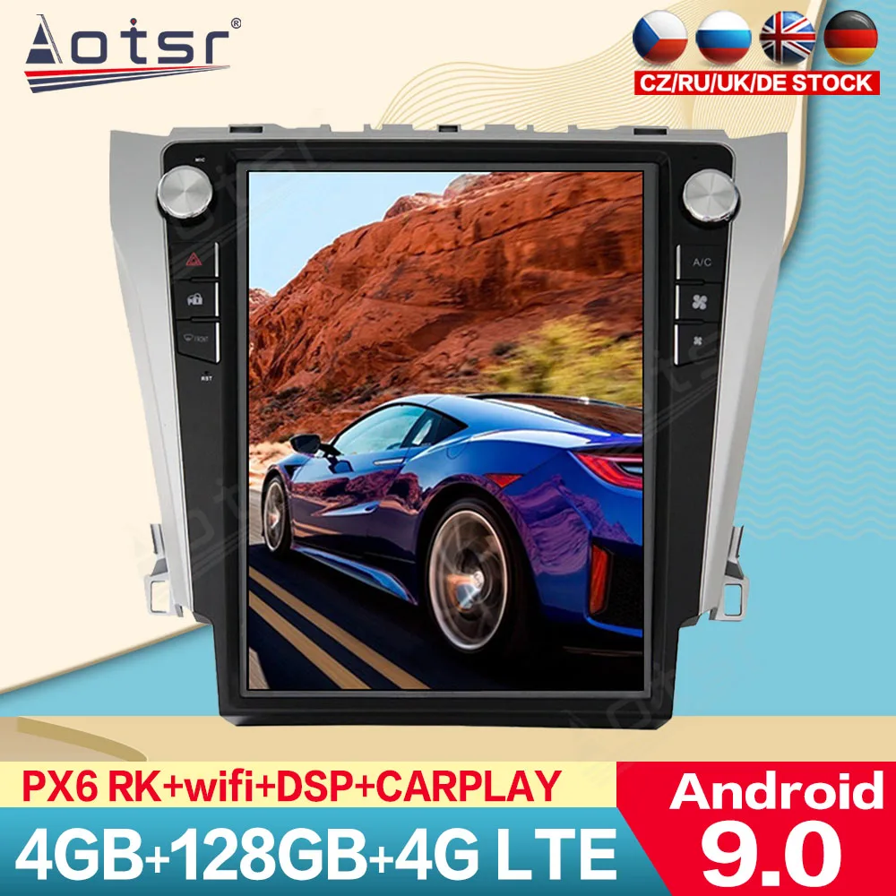 Android 9.0 128GB Tesla Vertical Screen Car Radio GPS Navigation For Toyota Camry 2012 - 2016 Audio Player Multimedia Head Unit
Android 9.0 128GB Tesla Vertical Screen Car Radio GPS Navigation For Toyota Camry 2012 - 2016 Audio Player Multimedia Head Unit