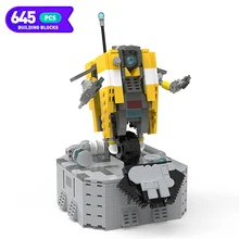 Moc Borderlandsed CL4P-TP Robot Game Series Mecha Building Block Assembly Model Combat Robot Weapon Child Construction Toy Gift
Moc Borderlandsed CL4P-TP Robot Game Series Mecha Building Block Assembly Model Combat Robot Weapon Child Construction Toy Gift