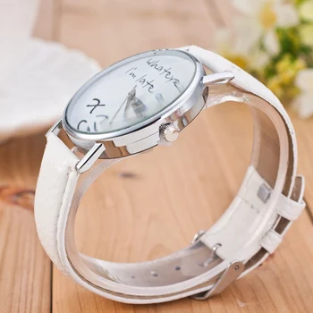 Hot Exquisite Women Quartz Watch Simple Printed Whatever Alloy Dial with PU Wrist Strap IE998
Hot Exquisite Women Quartz Watch Simple Printed Whatever Alloy Dial with PU Wrist Strap IE998