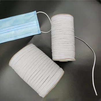 DIY Disposable mask material Protective mask 3mm 6mm fold over elastic band sewing elastic ribbon elastic cord bands Rubber band
DIY Disposable mask material Protective mask 3mm 6mm fold over elastic band sewing elastic ribbon elastic cord bands Rubber band