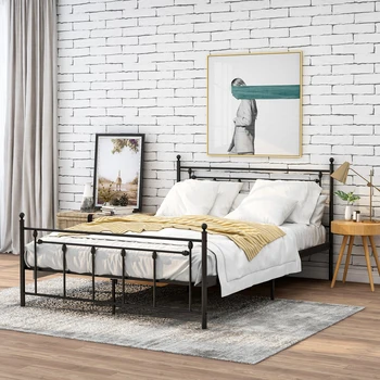 H.J wedoo metal bed single bed/double bed bed frame, children bed youth bed bed frames for bedroom guest room 140x200
H.J wedoo metal bed single bed/double bed bed frame, children bed youth bed bed frames for bedroom guest room 140x200
