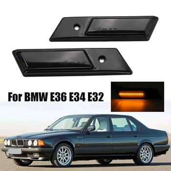 2x Car Led signal Lamp Flowing Side Marker light Turn Signal Light panel lamp Dynamic Indicator for BMW E36 E34 E32 1986-2000
2x Car Led signal Lamp Flowing Side Marker light Turn Signal Light panel lamp Dynamic Indicator for BMW E36 E34 E32 1986-2000