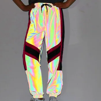 2020 Men's Autumn New Colorful Reflective Stitching Casual Pants Teen Breathable Reflective Hip-Hop Nine Minutes of Pants
2020 Men's Autumn New Colorful Reflective Stitching Casual Pants Teen Breathable Reflective Hip-Hop Nine Minutes of Pants