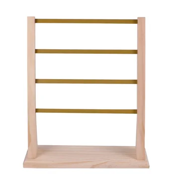 1PC Wooden Earrings Rack 4 Layer Eardrop Display Stand Desktop Jewelry Storage Rack
1PC Wooden Earrings Rack 4 Layer Eardrop Display Stand Desktop Jewelry Storage Rack