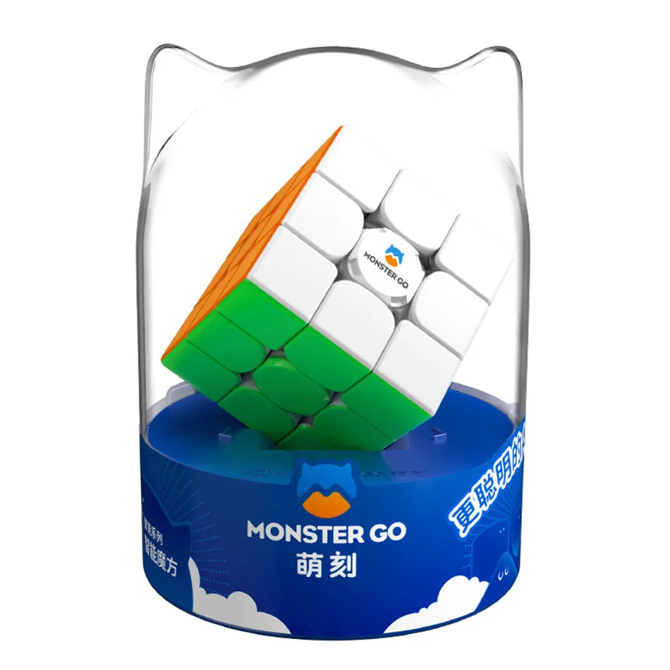 Кубик Гань 3x3 Monster Go Cube GAN MG 3 i Ai Smart Cubo Профессиональный Магический кубик 3x3x3 Speed