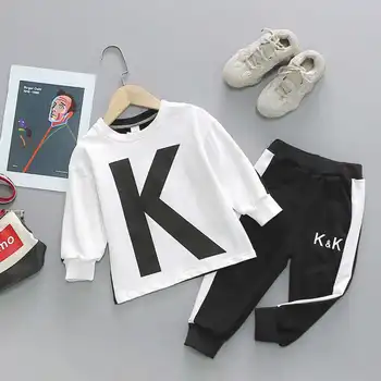 Toddler Kids Baby Boys Girl Letter T Shirt Tops+Pants Outfits Clothes Set Cool Baby Clothing Set Children 2pcs/set Tracksuit Set 
Toddler Kids Baby Boys Girl Letter T Shirt Tops+Pants Outfits Clothes Set Cool Baby Clothing Set Children 2pcs/set Tracksuit Set