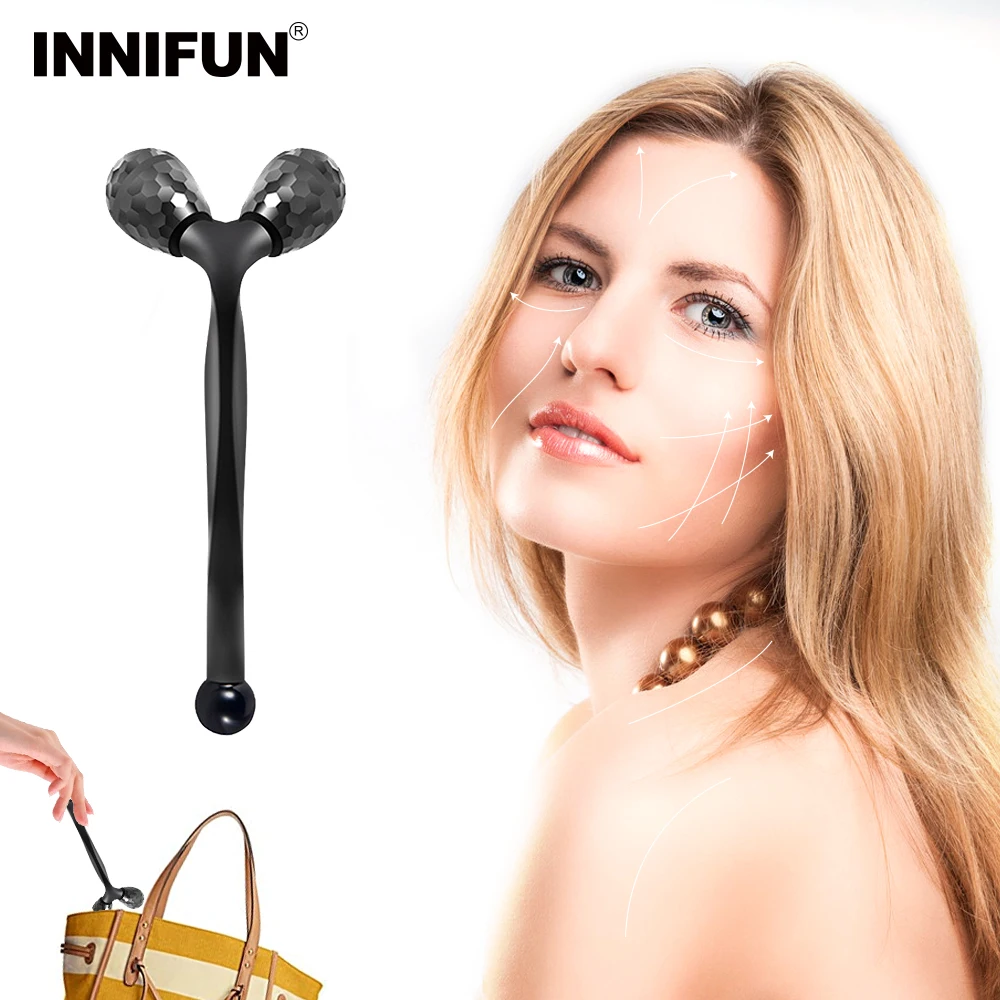 3D Roller Massage V Face-Lift Beauty Tighten Skin Body Shaping Relaxation Thin Face Lift Tool Facial Massager Instrument
3D Roller Massage V Face-Lift Beauty Tighten Skin Body Shaping Relaxation Thin Face Lift Tool Facial Massager Instrument
