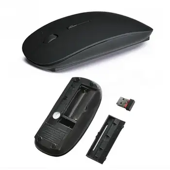 DishyKooker Ultra Thin 2.4G Optical Wireless Mouse USB Receiver Air Mouse for Laptop Notebook
DishyKooker Ultra Thin 2.4G Optical Wireless Mouse USB Receiver Air Mouse for Laptop Notebook