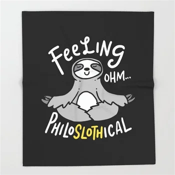 Design Philoslothical Sloth Coral Fleece Fuzzy Blankets on Bed Throws Bedsheet for Kids Girls
Design Philoslothical Sloth Coral Fleece Fuzzy Blankets on Bed Throws Bedsheet for Kids Girls