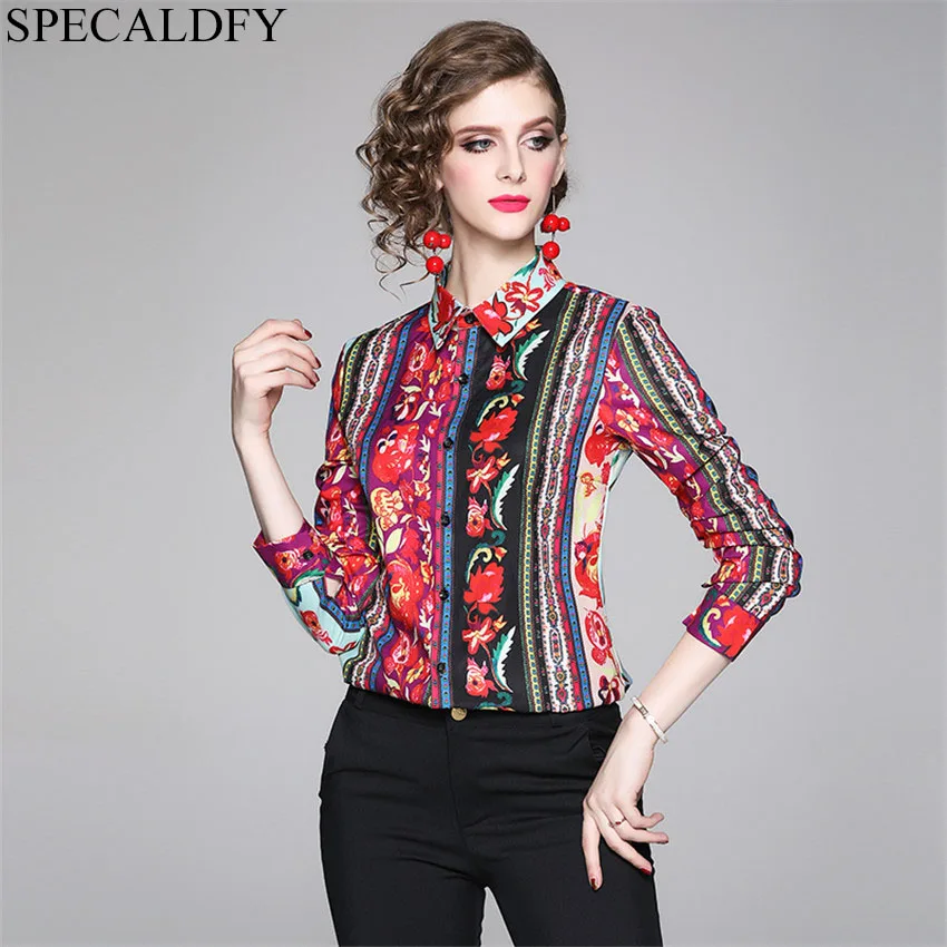 Designer Runway Print Vintage Blouse Womens Tops And Blouses 2019 Spring Autumn Long Sleeve Blouse Shirt Blusa Femininas
Designer Runway Print Vintage Blouse Womens Tops And Blouses 2019 Spring Autumn Long Sleeve Blouse Shirt Blusa Femininas
