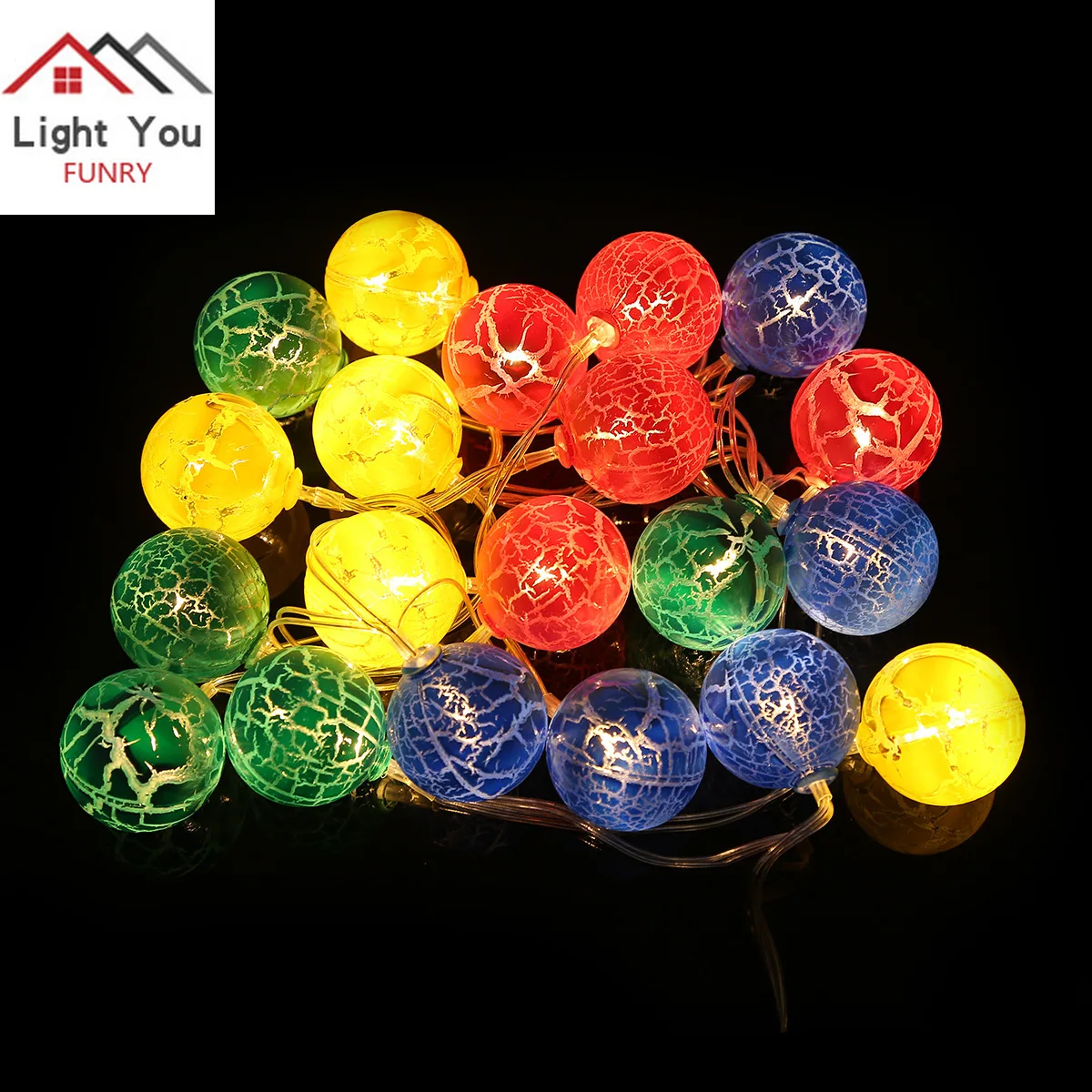 20LED Painted Balls Cracks Decorative Light Strings Christmas Day Outdoor Light Strings
20LED Painted Balls Cracks Decorative Light Strings Christmas Day Outdoor Light Strings