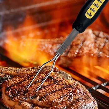 LCD Screen Food BBQ Cooking Tool Digital Display Stainless Steel Probe Instant Read Outdoor Picnic Meat Thermometer Steak Turkey
LCD Screen Food BBQ Cooking Tool Digital Display Stainless Steel Probe Instant Read Outdoor Picnic Meat Thermometer Steak Turkey