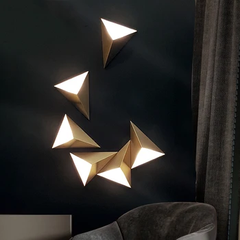 Nordic Iron LED Wall Lamps Indoor Decor Triangle Sconces Bathroom Light Fixture Bedroom Bedside Aisle Living Room Wall Lights
Nordic Iron LED Wall Lamps Indoor Decor Triangle Sconces Bathroom Light Fixture Bedroom Bedside Aisle Living Room Wall Lights