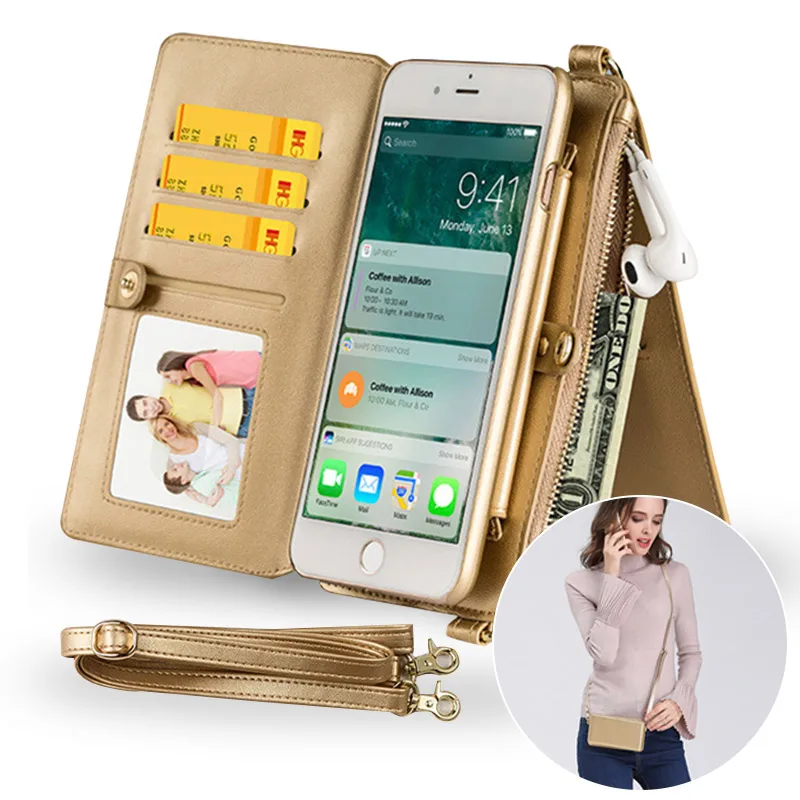 New For iPhone 6 7 8 6P 7P 8P XS MAX phone case Leather Cover Multifunctional Wallet Protective Cover Mobile phone bag
New For iPhone 6 7 8 6P 7P 8P XS MAX phone case Leather Cover Multifunctional Wallet Protective Cover Mobile phone bag