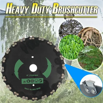 Newly 9 Inch Brush Cutter Head Replacement Lawn Mower Trim for Small Trees Shrubs Weeds TE889
Newly 9 Inch Brush Cutter Head Replacement Lawn Mower Trim for Small Trees Shrubs Weeds TE889