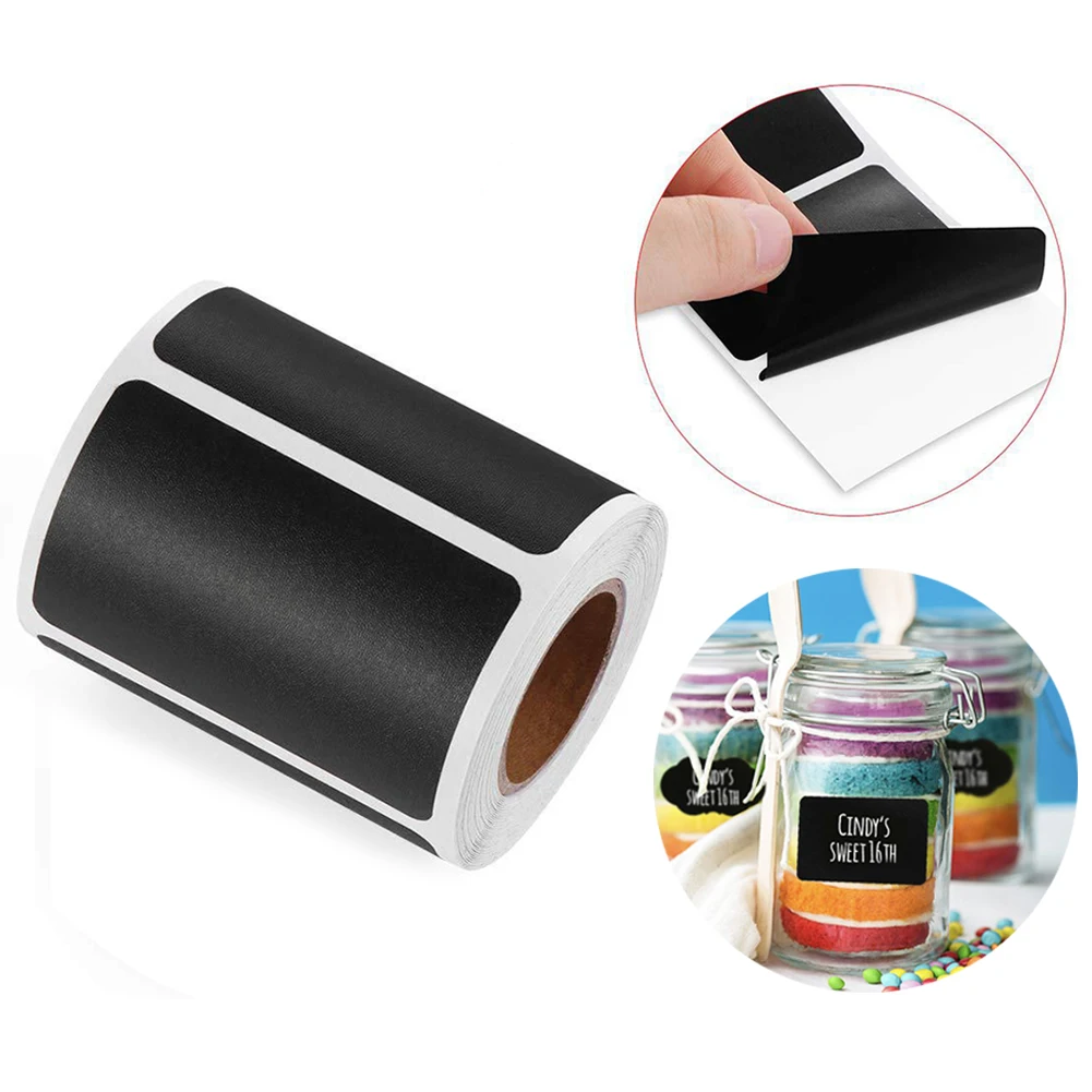 120 Pcs/Roll Chalkboard Labels Sticker Pantry Storage Removable Blackboard Sticker Label for Kitchen Jars
120 Pcs/Roll Chalkboard Labels Sticker Pantry Storage Removable Blackboard Sticker Label for Kitchen Jars