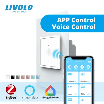 Livolo C9 US Standard 45mm New Series Wall Smart wifi app Touch Switch,wifi phone touch control ,aleax,google home,plastic key
Livolo C9 US Standard 45mm New Series Wall Smart wifi app Touch Switch,wifi phone touch control ,aleax,google home,plastic key