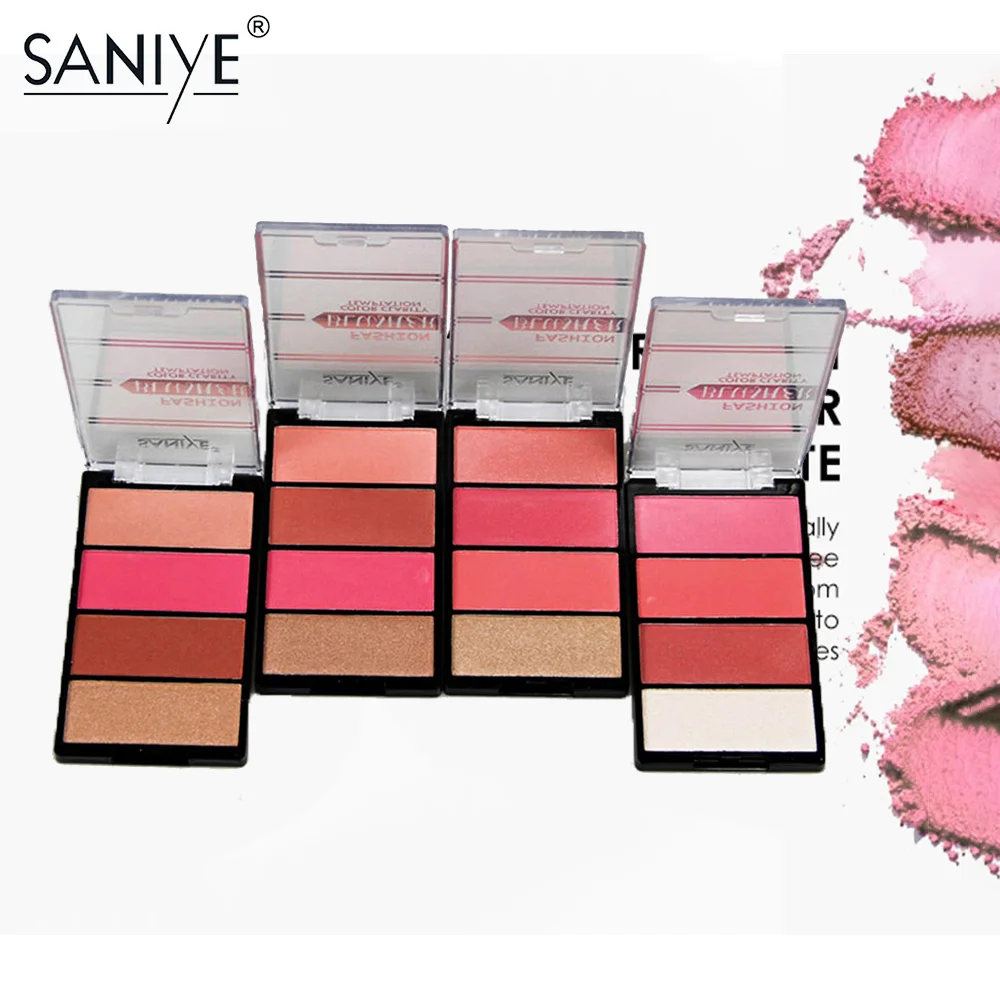 SANIYE Waterproof 4 Colors Stereoscopic Pink Cheek Blush Powder Matte Rouge Women Peach Makeup E0422
SANIYE Waterproof 4 Colors Stereoscopic Pink Cheek Blush Powder Matte Rouge Women Peach Makeup E0422