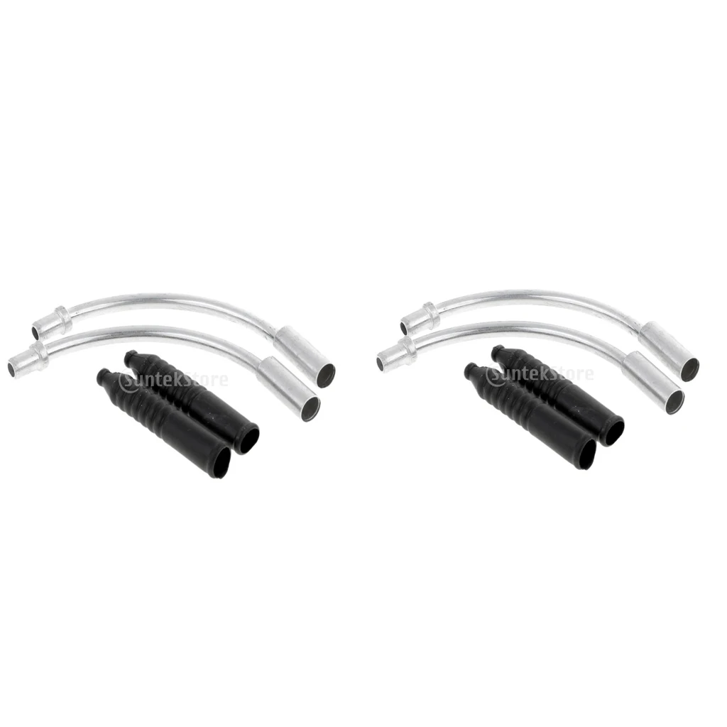 8 Pieces Liner V Brake Brake Noodle and Boot Set Bicycle Parts Accessories Aluminum Plastic 8 Pieces Liner V Brake Brake Noodle and Boot Set Bicycle Parts Accessories Aluminum Plastic